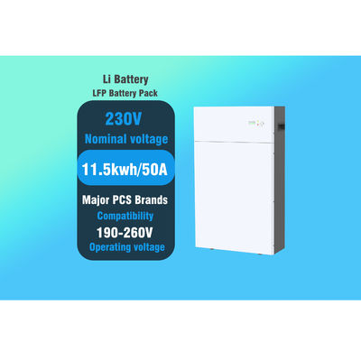 qualidade  LiFePo4 long term High Voltage Energy Storage Battery Pack 230V Safety Reliable fábrica