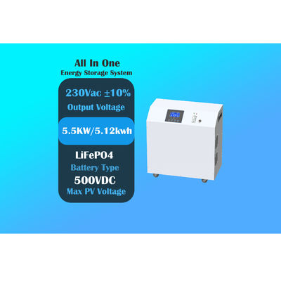 Sistema de armazenamento de energia móvel tudo em um 5,5 KW Armazenamento de energia portátil