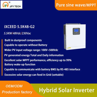 5Inverter Solar Híbrido de Fase Única de.5kw 230Vac